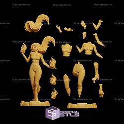 Shego Fire Magic STL Files