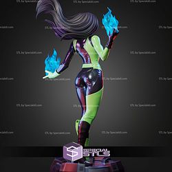 Shego Fire Magic STL Files