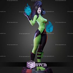 Shego Fire Magic STL Files