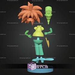 Sideshow Bob STL Files