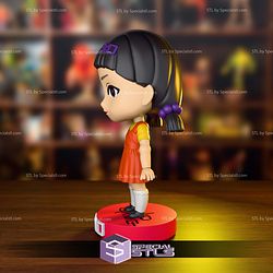Squid Game Doll Chibi STL Files