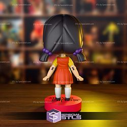 Squid Game Doll Chibi STL Files