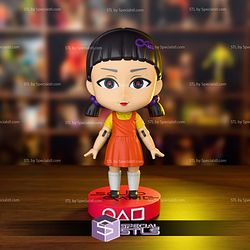 Squid Game Doll Chibi STL Files