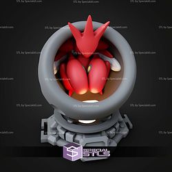 Super Basic Pokemon STL Scizor Healing Machine