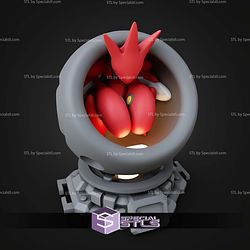 Super Basic Pokemon STL Scizor Healing Machine