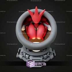 Super Basic Pokemon STL Scizor Healing Machine