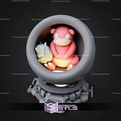 Super Basic Pokemon STL Slowbro Healing Machine