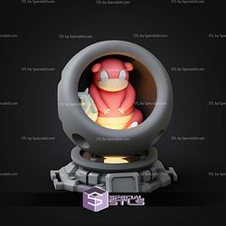Super Basic Pokemon STL Slowbro Healing Machine