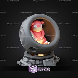 Super Basic Pokemon STL Slowbro Healing Machine