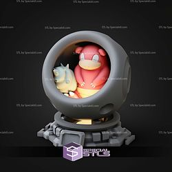 Super Basic Pokemon STL Slowbro Healing Machine
