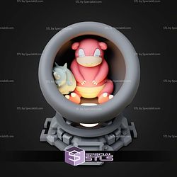 Super Basic Pokemon STL Slowbro Healing Machine