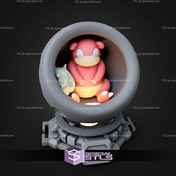 Super Basic Pokemon STL Slowbro Healing Machine