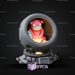 Super Basic Pokemon STL Slowbro Healing Machine