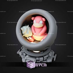 Super Basic Pokemon STL Slowbro Healing Machine