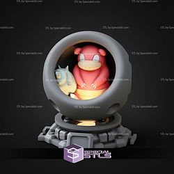 Super Basic Pokemon STL Slowbro Healing Machine