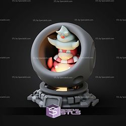 Super Basic Pokemon STL Slowking Healing Machine