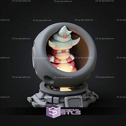 Super Basic Pokemon STL Slowking Healing Machine