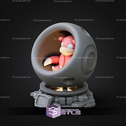 Super Basic Pokemon STL Slowpoke Healing Machine