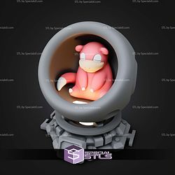 Super Basic Pokemon STL Slowpoke Healing Machine