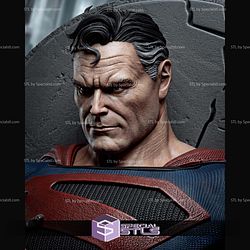 Superman Kingdom Come Portrait Bust 320mm STL Files