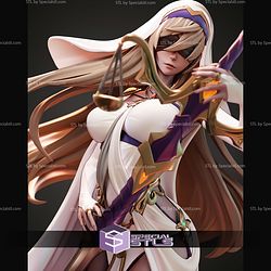 Sword Maiden 1-7 STL Files