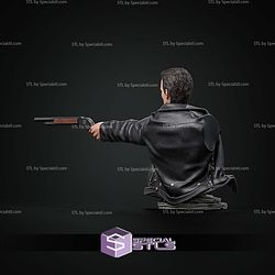 Terminator T-800 Pointing Bust 150mm STL Files