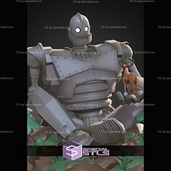 The Iron Giant Sitting 129mm STL Files