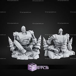 The Iron Giant Sitting 129mm STL Files