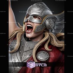 The Mighty Thor Portrait Bust H300mm STL Files