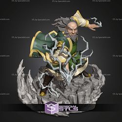 Uncle Iroh 173mm Avatar STL Files