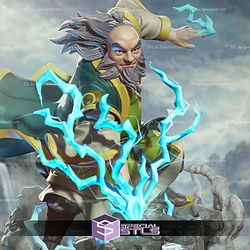 Uncle Iroh 173mm Avatar STL Files