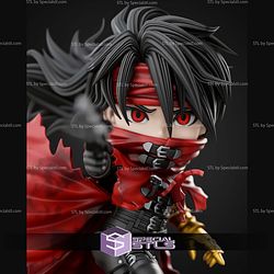 Vincent Valentine Final Fantasy Chibi STL Files