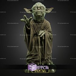 Yoda Portrait Bust 300mm STL Files