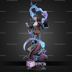 Zatanna DC Spell STL Files