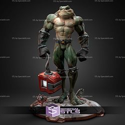Zitz from Battletoads 1-10 STL Files