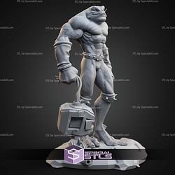 Zitz from Battletoads 1-10 STL Files