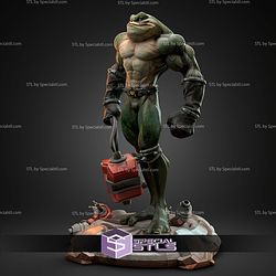 Zitz from Battletoads 1-10 STL Files