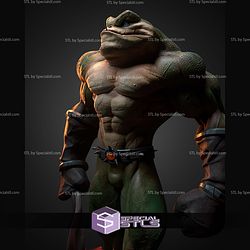 Zitz from Battletoads 1-10 STL Files