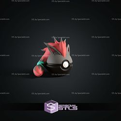 Super Basic Pokemon Zoroark Pokeball