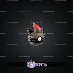 Super Basic Pokemon Zorua Pokeball