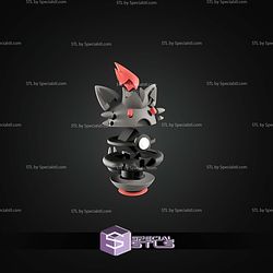 Super Basic Pokemon Zorua Pokeball