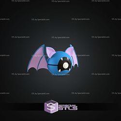 Super Basic Pokemon Zubat Pokeball