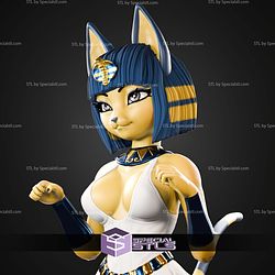 Super Basic STL Ankha Human Stand