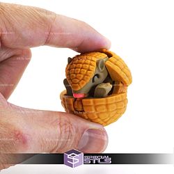 Super Basic STL Articulated Armadillo