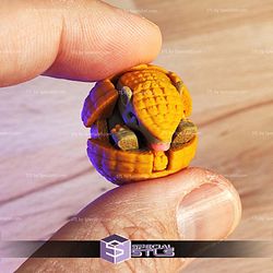 Super Basic STL Articulated Armadillo