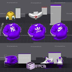 Super Basic STL Baby Lola Bunny No AMS