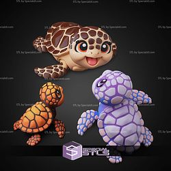 Super Basic STL Baby Sea Turtle