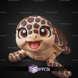 Super Basic STL Baby Sea Turtle