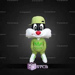 Super Basic STL Baby Silvestre Looney Tunes No AMS