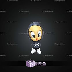 Super Basic STL Baby Tweety Looney Tunes No AMS